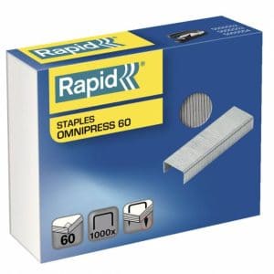Hæfteklamme Rapid Omnipress 60 1000Stk/pak