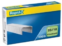 Hæfteklamme Rapid Standard 23/10 galvaniseret - (1000 stk. x 10 pakker)
