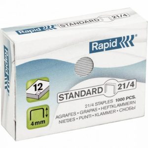 Hæfteklamme Rapid Standard 21/4 Galvaniserede 1000Stk/pak