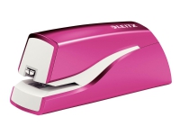 Leitz WOW NeXXt - Elektrisk hæftemaskine - 10 ark / 1 mm - No.10 - metallisk pink