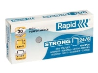 Hæfteklamme Rapid Strong 24/6 galvaniseret (10 stk.)