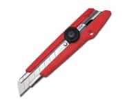NT Cutter model L-500 rød 18 mm med Grip & Auto-Lock