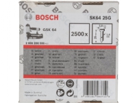 Bosch DYKKERT 1,6/16G 25MM 2500 STK