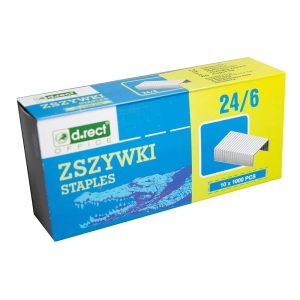 Hæfteklammer 24/6 til 30 ark. 1 x 1000 klammer