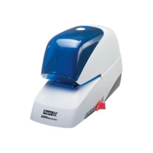 Rapid Elektrisk hæftemaskine Supreme R5050e, kontaktløs, 50 ark Hvid/blå