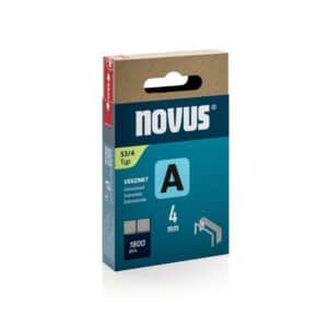 NOVUS hæfteklamme A type 53, 4mm. 1800 stk.