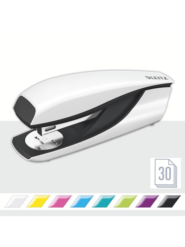 Leitz Hæftemaskine 5502 NeXXt WOW 30 ark Hvid